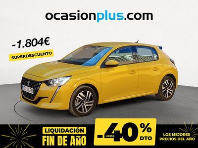 Amarillo Usado 2020 Peugeot 208 Allure Utilitario | 12.150 € (Precio justo)
