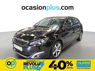 Usado Peugeot 308 Allure 116 CV (85 kW) 2015 Negro Utilitario