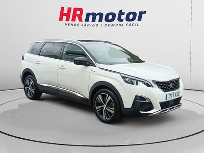 Blanco Usado 2019 Peugeot 5008 GT-line Monovolumen | 16.750 € (Precio justo)