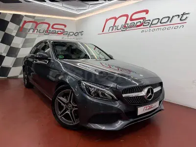 Usado Mercedes C220 170 CV (125 kW) 2016 Gris / plata Berlina