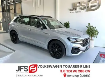 Usado VW Touareg R-line 286 CV (210 kW) 2019 Gris SUV