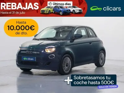 Usado Fiat 500e Icon 69 kW (95 CV) 2023 Azul Utilitario