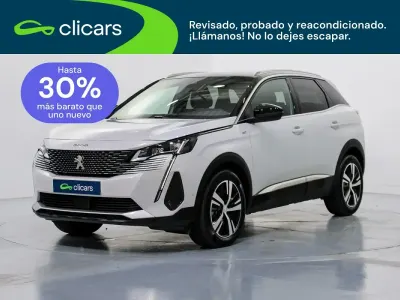 Usado Peugeot 3008 GT 136 CV (100 kW) 2024 Blanco SUV