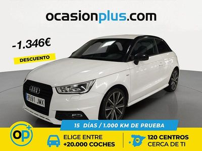 Usado Audi A1 S-Line 90 CV (66 kW) 2016 Blanco Utilitario
