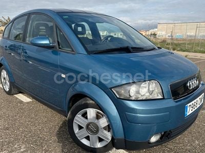 Usado Audi A2 75 CV (55 kW) 2001 Azul Utilitario