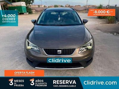 Usado Seat Leon ST 4Drive 150 CV (110 kW) 2016 Marrón Familiar