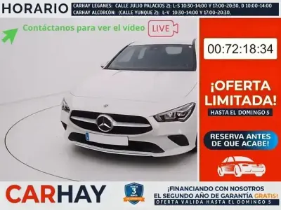 Usado Mercedes CLA220 Shooting Brake 190 CV (139 kW) 2022 Blanco Familiar