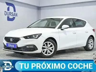 Usado Seat Leon Style 115 CV (84 kW) 2021 Blanco Berlina