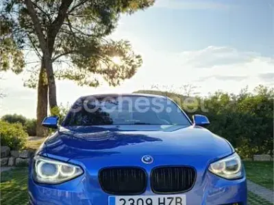 Käytetty BMW 116 116 HP (85 kW) 2015 Sininen Viistoperä
