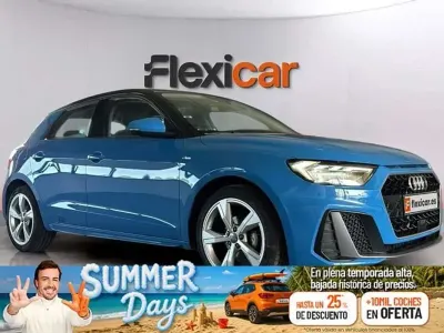 Usado Audi A1 Sportback S-Line 95 CV (69 kW) 2019 Azul Utilitario