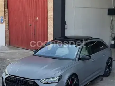 Usado Audi RS6 560 CV (411 kW) 2015 Gris / plata Familiar