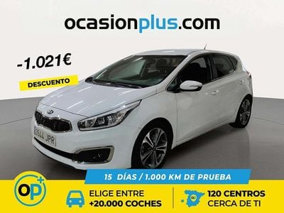 Usado Kia Ceed GT 136 CV (100 kW) 2016 Blanco Utilitario