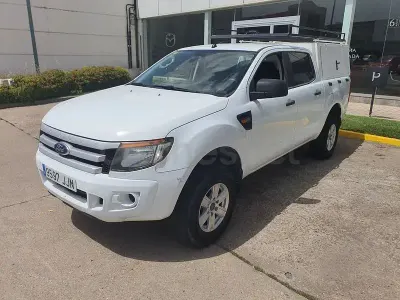 Usado Ford Ranger XLT 160 CV (117 kW) 2016 Blanco Pickup/Camioneta