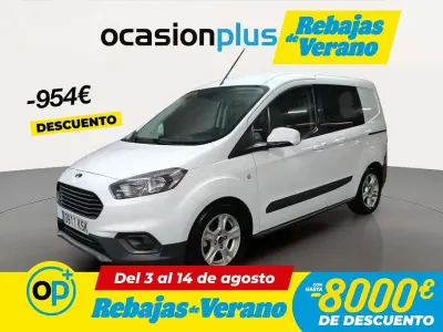 Usado Ford Transit Courier Trend 102 CV (75 kW) 2018 Blanco Van
