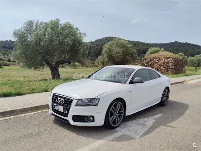 Używany Audi A5 S-Line 240 KM (176 kW) 2009 Biały Coupe