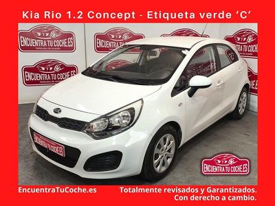 Usado Kia Rio 86 CV (63 kW) 2013 Blanco Utilitario