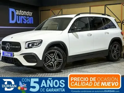 Usado Mercedes GLB200 163 CV (119 kW) 2021 Blanco SUV