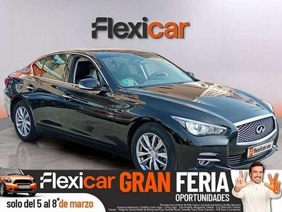 Usado Infiniti Q50 170 CV (125 kW) 2017 Negro Berlina