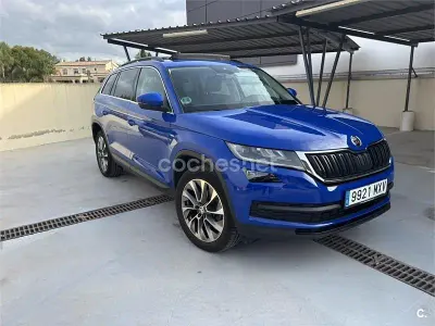 Usado Skoda Kodiaq Clever 150 CV (110 kW) 2021 Azul SUV