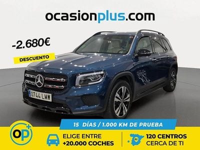 Azul Usado 2021 Mercedes GLB180 SUV | 29.490 €