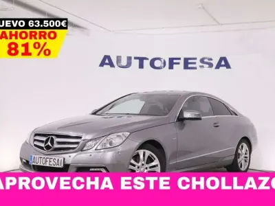 Usado Mercedes E350 231 CV (169 kW) 2010 Gris Coupe