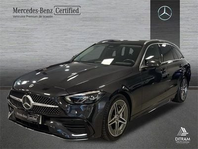 Gris Usado 2024 Mercedes C220 Familiar | 44.500 € (Caro)