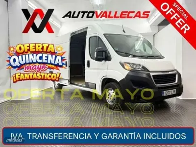 Usado Peugeot Boxer 140 CV (102 kW) 2023 Blanco Van