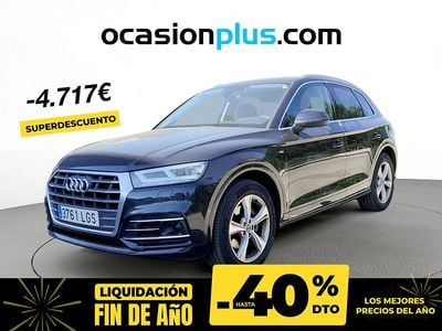 Azul Usado 2020 Audi Q5 S-Line SUV | 30.590 € (Precio justo)
