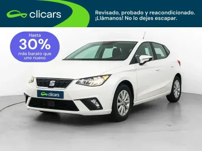Usado Seat Ibiza Style 80 CV (58 kW) 2019 Blanco Utilitario