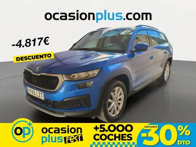 Usado Skoda Kodiaq Ambition 150 CV (110 kW) 2022 Azul SUV