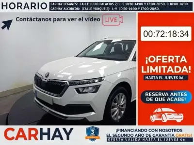 Usado Skoda Kamiq Ambition 116 CV (85 kW) 2021 Blanco SUV