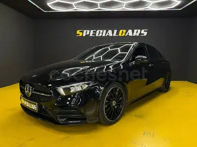Usado Mercedes A200 163 CV (119 kW) 2022 Negro Berlina