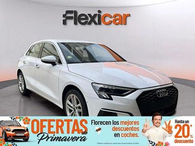 Usado Audi A3 116 CV (85 kW) 2021 Blanco Berlina