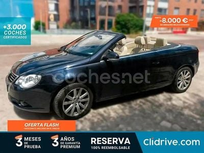 Azul Usado 2007 VW Eos Descapotable | 6790 € (Precio justo)