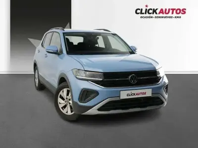 Usado VW T-Cross Life 95 CV (69 kW) 2024 Azul SUV