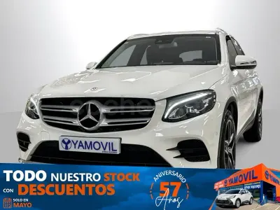 Usado Mercedes GLC220 170 CV (125 kW) 2018 Blanco SUV