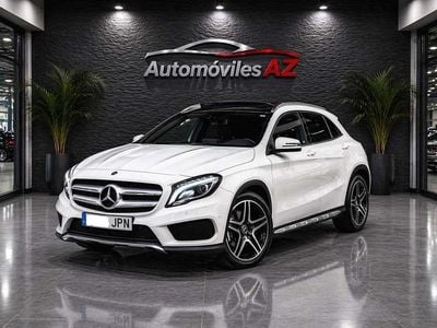 Käytetty Mercedes GLA220 AMG line 177 HP (130 kW) 2016 Valkoinen Katumaasturi