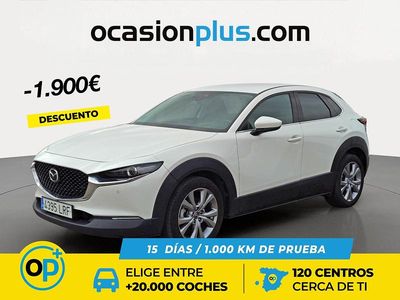 Usado Mazda CX-30 122 CV (89 kW) 2021 Blanco SUV