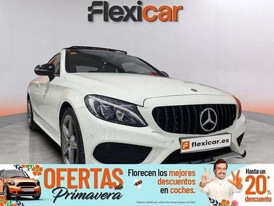 Usado Mercedes C220 170 CV (125 kW) 2017 Blanco Coupe