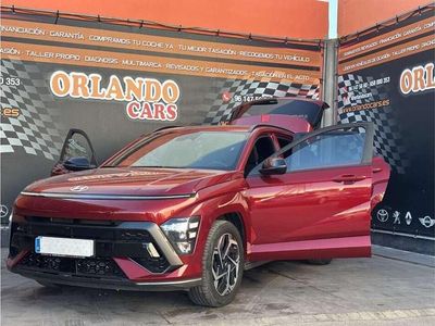Usado Hyundai Kona N Line 120 CV (88 kW) 2023 Rojo SUV