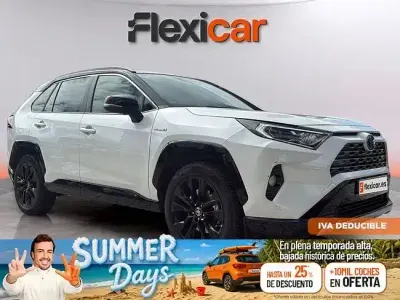 Usado Toyota RAV4 Hybrid Style 218 CV (160 kW) 2021 Blanco SUV