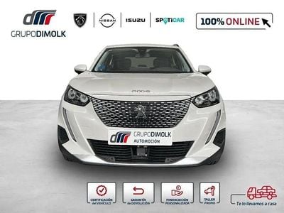 Begagnad Peugeot e-208 Allure 100 kW (136 HK) 2020 Vit Halvkombi