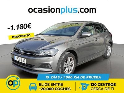 Usado VW Polo Advance 95 CV (69 kW) 2019 Gris Utilitario