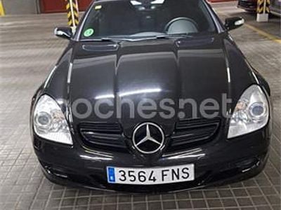 Negro Usado 2007 Mercedes SLK200 Descapotable | 14.300 € (Precio justo)