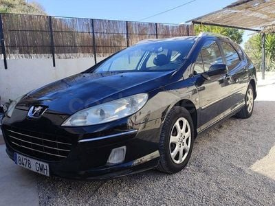Usado Peugeot 407 110 CV (80 kW) 2009 Negro Familiar