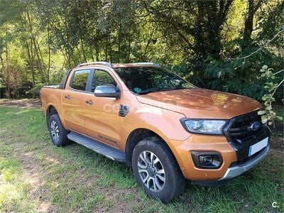 Naranja Usado 2022 Ford Ranger Wildtrack Recogida | 37.500 € (Precio justo)
