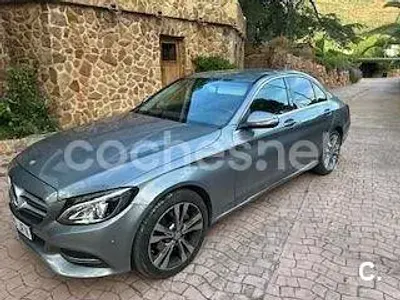 Usado Mercedes C220 170 CV (125 kW) 2015 Gris / plata Berlina