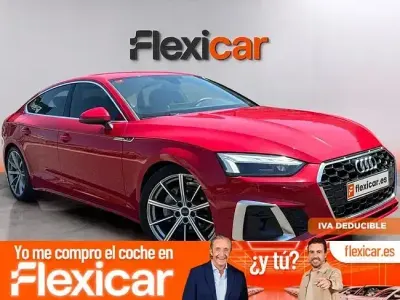 Usado Audi A5 Sportback 190 CV (139 kW) 2021 Rojo Utilitario