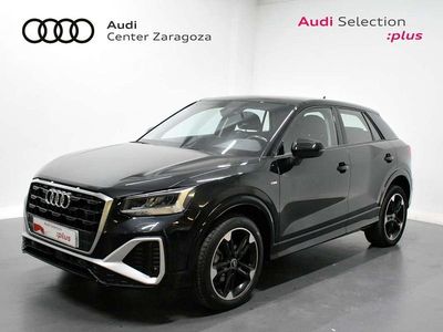 Usado Audi Q2 S-Line 116 CV (85 kW) 2021 Negro SUV