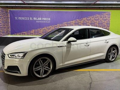 Begagnad Audi A5 Sportback S-Line 190 HK (139 kW) 2017 Vit Halvkombi